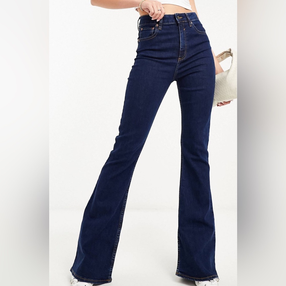 Topshop Jamie Flare Jeans